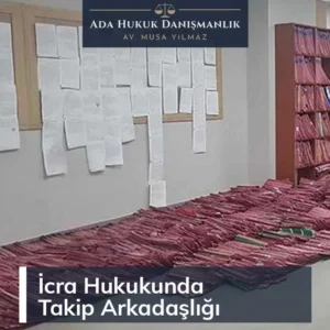 İcra hukukunda takip arkadaşlığı,