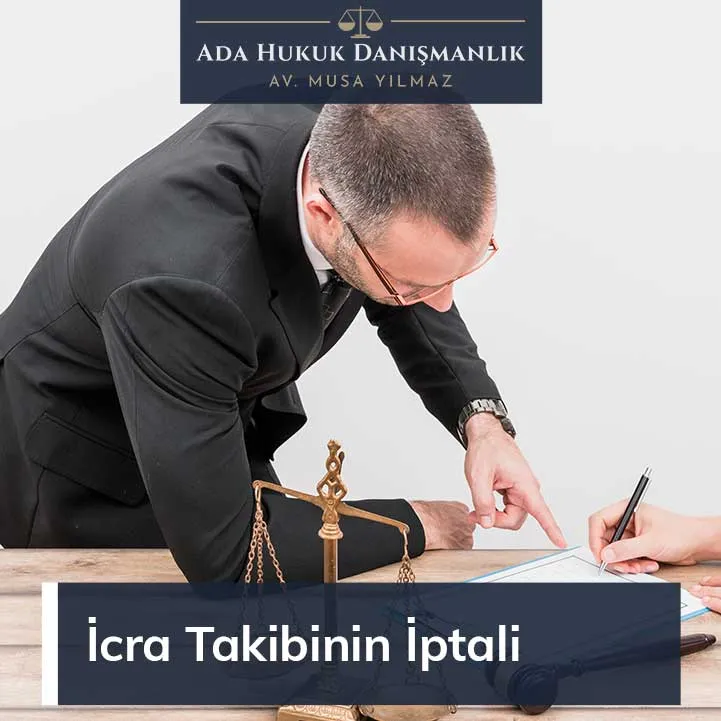 icra takibinin iptali